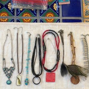 Necklace lot - fashion jewelry